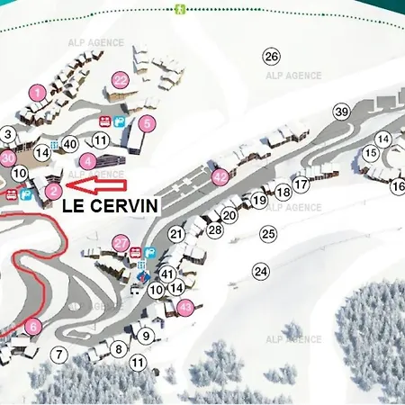 Le Cervin - 2 Pieces 4 Pers - Le Cervin - 518ce - Plagne Soleil Mae-9264 La Plagne
