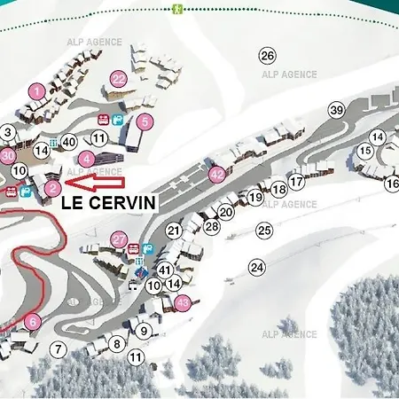 Apartment Le Cervin - 2 Pieces 4 Pers - Le Cervin - 518ce - Plagne Soleil Mae-9264